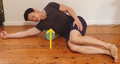 Lat Release (foam roller)