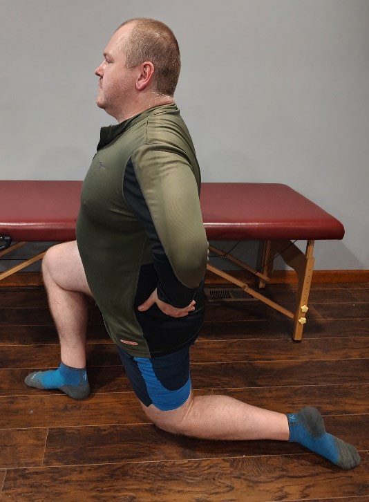Hip Flexor / Iliopsoas Stretch — step 1 of 2