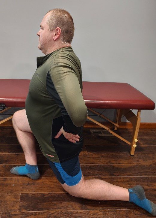 Hip Flexor / Iliopsoas Stretch — step 2 of 2