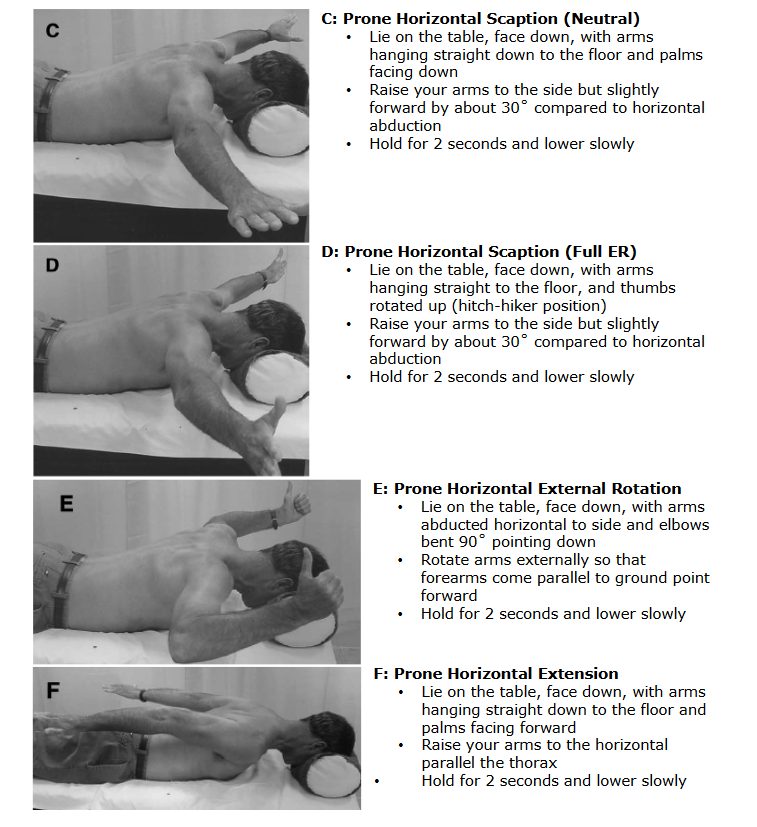 Blackburn Series (Prone A–F) — step 2 of 2