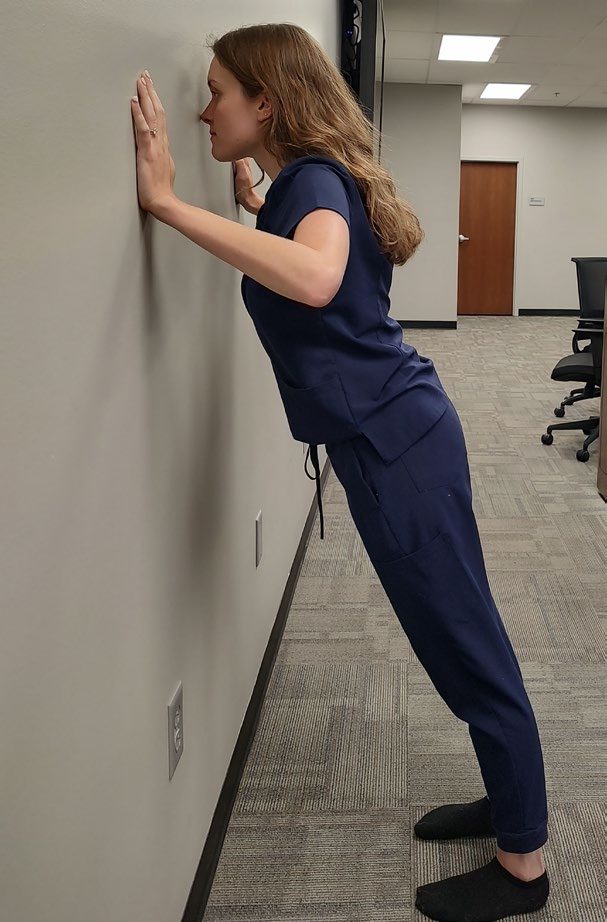 Serratus Anterior Wall Slide — step 2 of 3